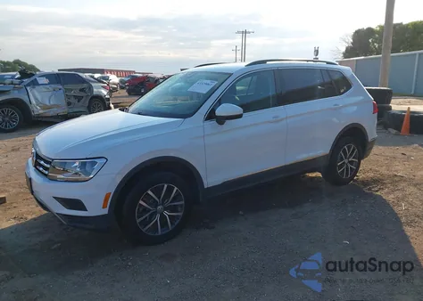 2020 Volkswagen Tiguan 2.0T Se/2.0T Se R-Line Black/2.0T Sel из США, поврежденный, VIN 3VV3B7AX8LM041426